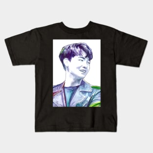 KPOP Got7 Im Jaebum Watercolour Design Kids T-Shirt